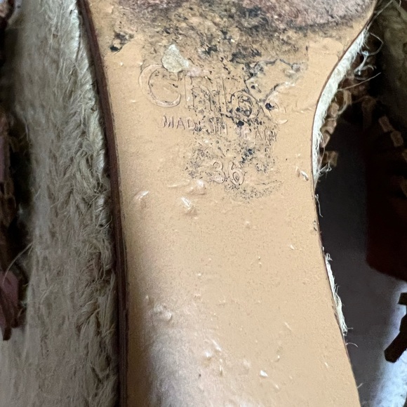 Chloe Tan Wedges - Picture 11 of 12